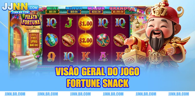 Visão geral do jogo Fortune Snack
